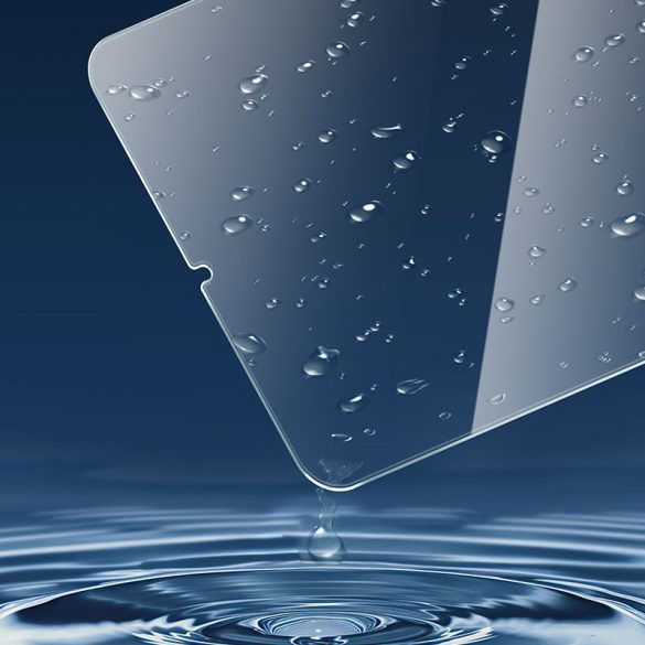 HOCO edzett üveg HD Shield Series teljes képernyős - iPad 8,7" fekete (G17) fólia