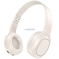 Hoco W46 Bluetooth vezeték nélküli fejhallgató - fehér