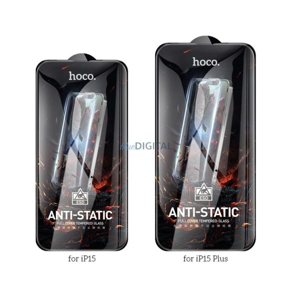 HOCO edzett üveg HD Antisztatikus (SET 25in1) - MULTIPACK iPhone 15 (G10)