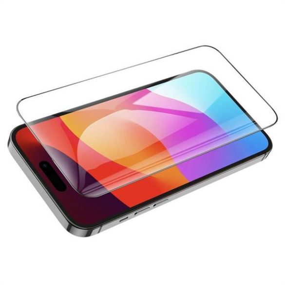 HOCO edzett üveg HD 5D védőpajzs (10 az 1-ben) -iPhone 15 Pro Max fekete (G14)