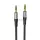 Hoco UPA26 AUX kábel 3.5mm jack - 3.5mm jack 1m - fekete