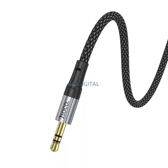 Hoco UPA26 AUX kábel 3.5mm jack - 3.5mm jack 1m - fekete