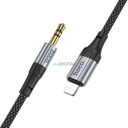 Hoco UPA26 AUX kábel Lightning - 3.5mm jack 1m - fekete