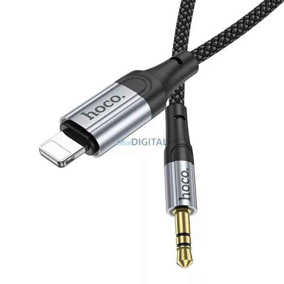 Hoco UPA26 AUX kábel Lightning - 3.5mm jack 1m - fekete