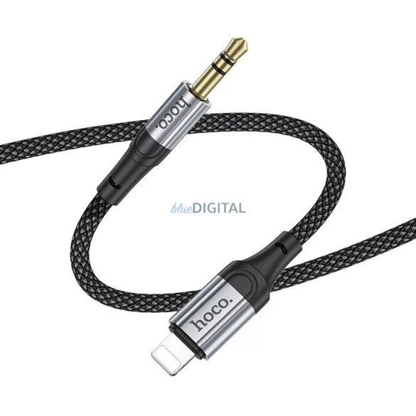Hoco UPA26 AUX kábel Lightning - 3.5mm jack 1m - fekete