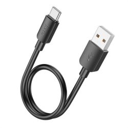   HOCO kábel USB Type-C Hyper Power Delivery 27W X96 25cm fekete