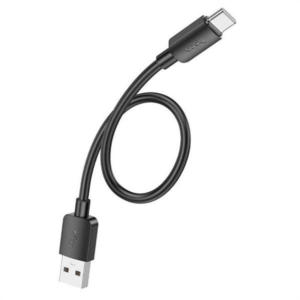 HOCO kábel USB Type-C Hyper Power Delivery 27W X96 25cm fekete
