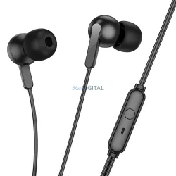   HOCO drót fülhallgató 3,5 mm-es jack mikrofonnal M124 fehér