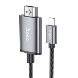 Hoco UA27 Lightning - HDMI kábel 1080p 2m - szürke