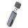 HOCO HB45 kártyaolvasó USB A 3.0 - szürke HOCO HB45 kártyaolvasó USB A 3.0 - szürke