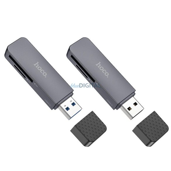 HOCO HB45 kártyaolvasó USB A 3.0 - szürke