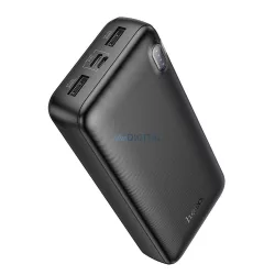 Hoco J128A powerbank 20000mAh 2A fekete - fekete
