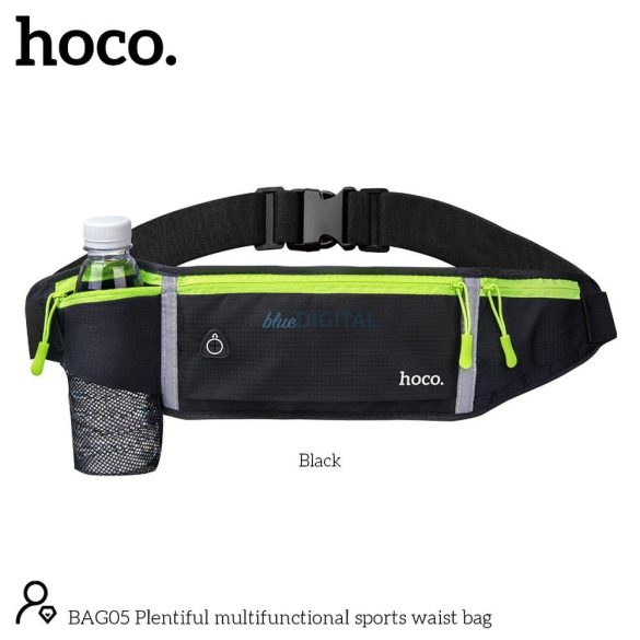 Hoco BAG05 fitnesz övtáska - fekete