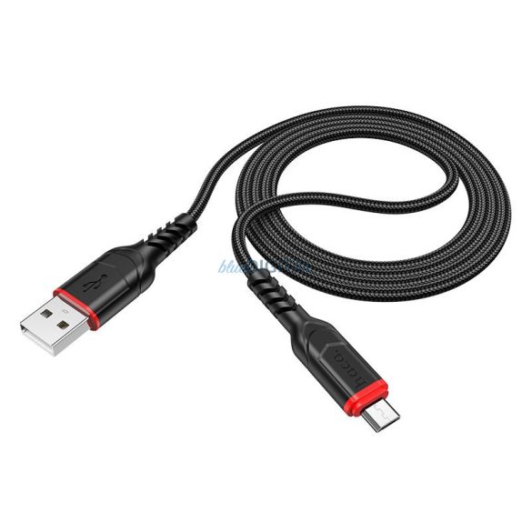 Hoco X59 USB-A - micro USB kábel 2.4A 300cm - fekete