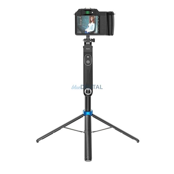 HOCO selfie stick bluetooth remonte vezérléssel K22 fekete