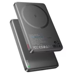   Hoco Q26 MagSafe-kompatibilis powerbank 5000mAh 2A 20W PD QC szürke - szürke