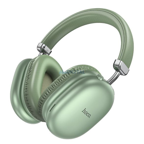 Hoco W35 Bluetooth vezeték nélküli fejhallgató - zöld
