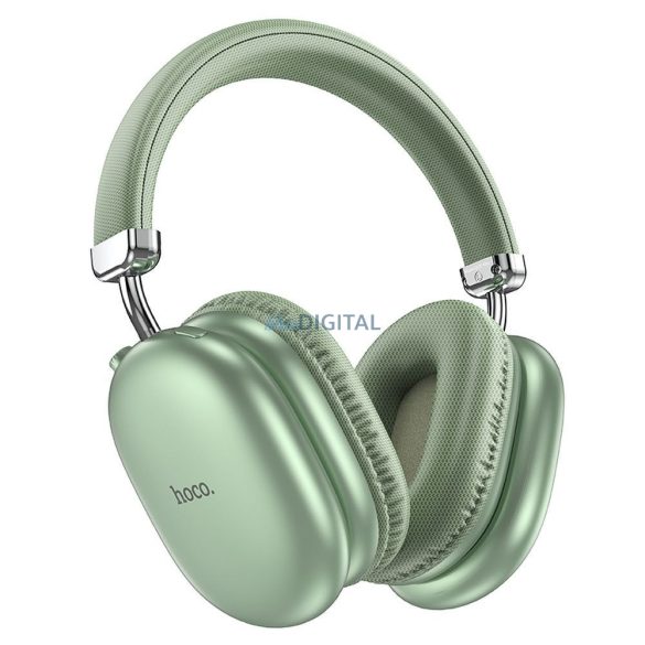 Hoco W35 Bluetooth vezeték nélküli fejhallgató - zöld
