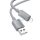Hoco X107 USB-A - Lightning kábel 2.4A 1m - szürke Hoco X107 USB-A - Lightning kábel 2.4A 1m - szürke