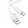 Hoco X107 USB-A - Type-C kábel 3A 1m - fehér Hoco X107 USB-A - Type-C kábel 3A 1m - fehér