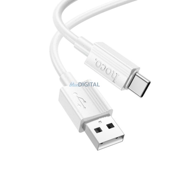 Hoco X107 USB-A - Type-C kábel 3A 1m - fehér