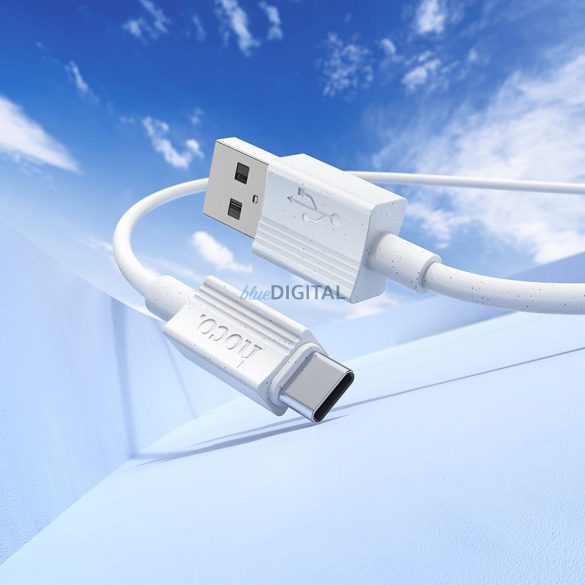 Hoco X107 USB-A - Type-C kábel 3A 1m - fehér