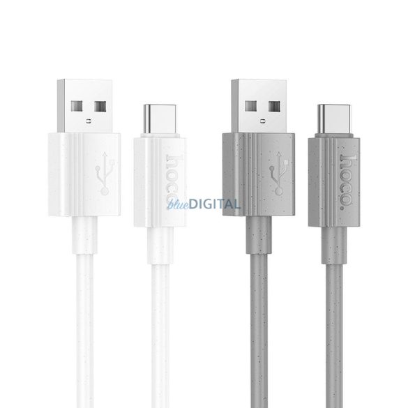 Hoco X107 USB-A - Type-C kábel 3A 1m - fehér