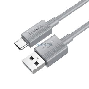 Hoco X107 USB-A - Type-C kábel 3A 1m - szürke