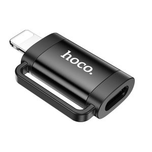 Hoco UA31B adapter Lightning - Type-C 2A OTG - fekete