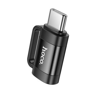 Hoco UA31E adapter Type-C - Lightning 3A OTG - fekete