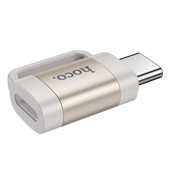 Hoco UA31E adapter Type-C - Lightning 3A OTG - szürke