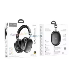   HOCO vezeték nélküli fejhallgató bluetooth ANC W35 Max fekete