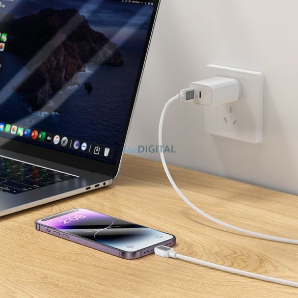 HOCO kábel USB-A - Lightning 2,4A X108 1 m fehér