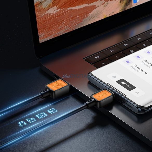 HOCO kábel USB-A - Micro USB 2,4A X108 1 m fekete