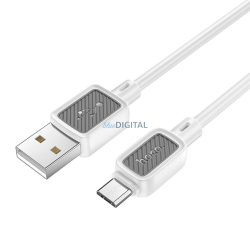 Hoco X108 USB-A - micro USB kábel 2.4A 1m - fehér