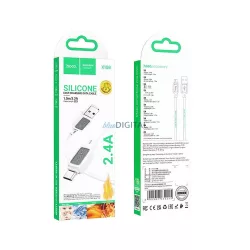 Hoco X108 USB-A - micro USB kábel 2.4A 1m - fehér