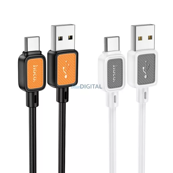 HOCO kábel USB-A - Typ C 3A 3A X108 1 m fekete