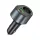 HOCO autós töltő USB-A + C típus + szivargyújtó PD QC3.0 3A 35W Z56 fekete