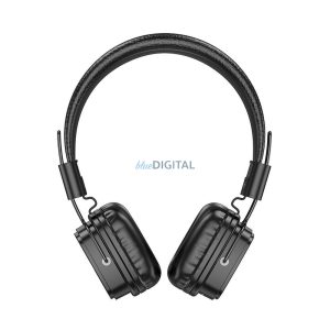 Hoco W56 Bluetooth vezeték nélküli fejhallgató - fekete