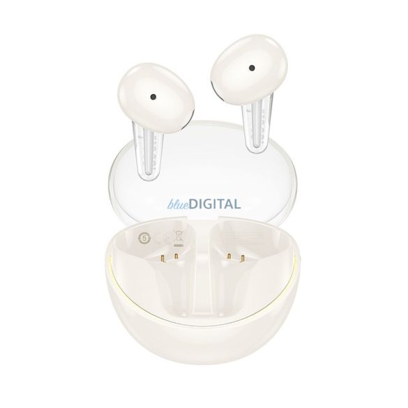 Hoco EW202 TWS Bluetooth vezeték nélküli fülhallgató - fehér