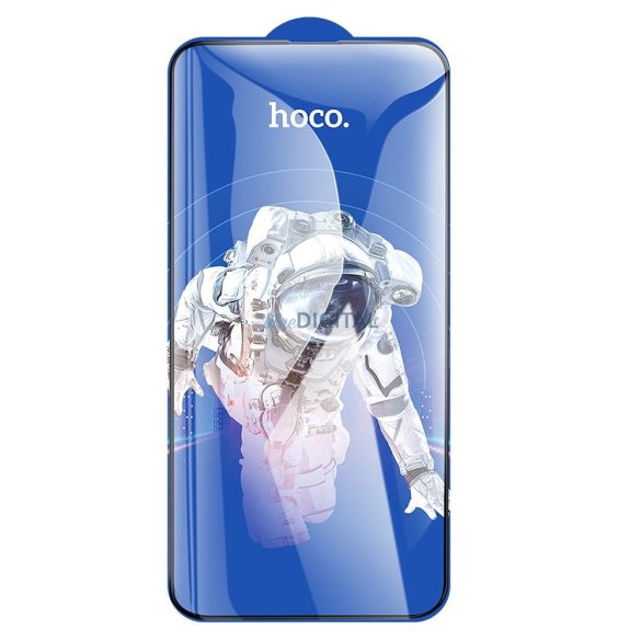 Hoco 5D Guardian Shield edzett üveg fekete szegéllyel iPhone 16 Pro - 10 db