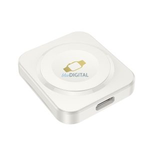 HOCO vezeték nélküli töltő kompatibilis APPLE iWatch 2,5W CQ16C tejfehérrel