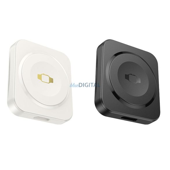 HOCO vezeték nélküli töltő kompatibilis APPLE iWatch 2,5W CQ16C tejfehérrel