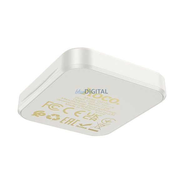 HOCO vezeték nélküli töltő kompatibilis APPLE iWatch 2,5W CQ16C tejfehérrel