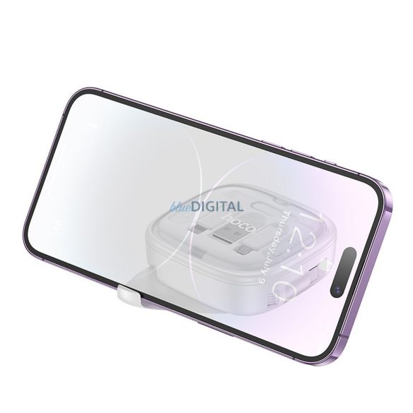 Hoco U140 Type-C - Lightning/micro USB/Type-C kábel 60W 3A PD 0.95m - fehér
