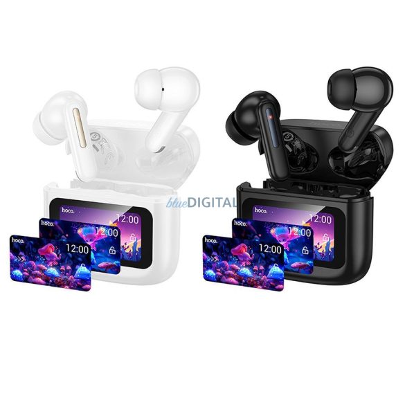Hoco EQ14 TWS Bluetooth vezeték nélküli fülhallgató - fekete