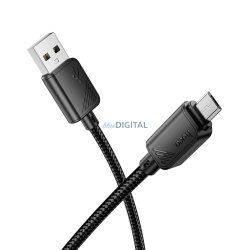 HOCO kábel USB-A - Micro USB 2,4A X113 1 m fekete