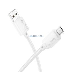 HOCO kábel USB-A - Micro USB 2,4A X113 1 m fehér