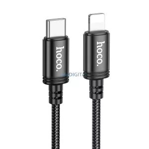 Kábel USB C Lightning Hoco PD 27W 2 m X89 fekete