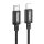 Kábel USB C Lightning Hoco PD 27W 2 m X89 fekete